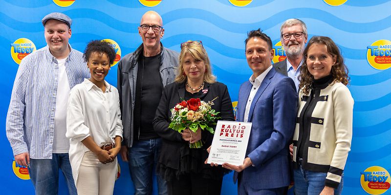 Radio TEDDY erhält als erstes Privatradio den Radiokulturpreis der GEMA