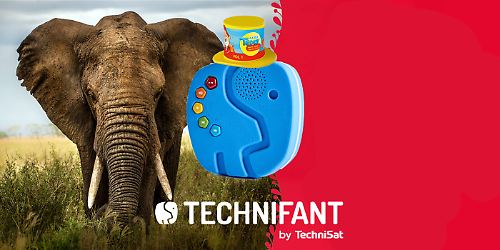 Bild: Das Radio TEDDY-Elefantenquiz Teaser (TechniSat)